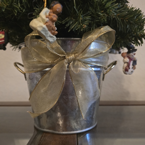 Like new table top fully decorated mini Christmas tree. - Picture 12 of 15